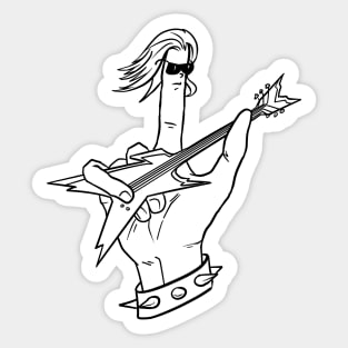 fingerstyle Sticker